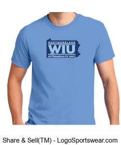 Unisex Gildan Adult Ultra Cotton T-Shirt (printed logo) Design Zoom